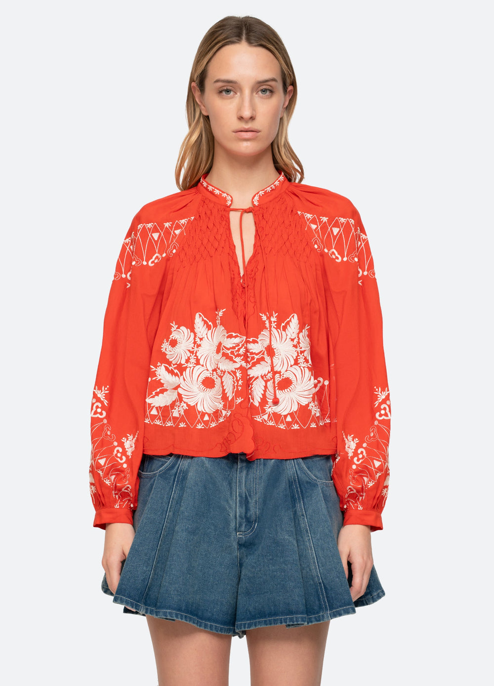 Sea New York Serafina Top - Cream