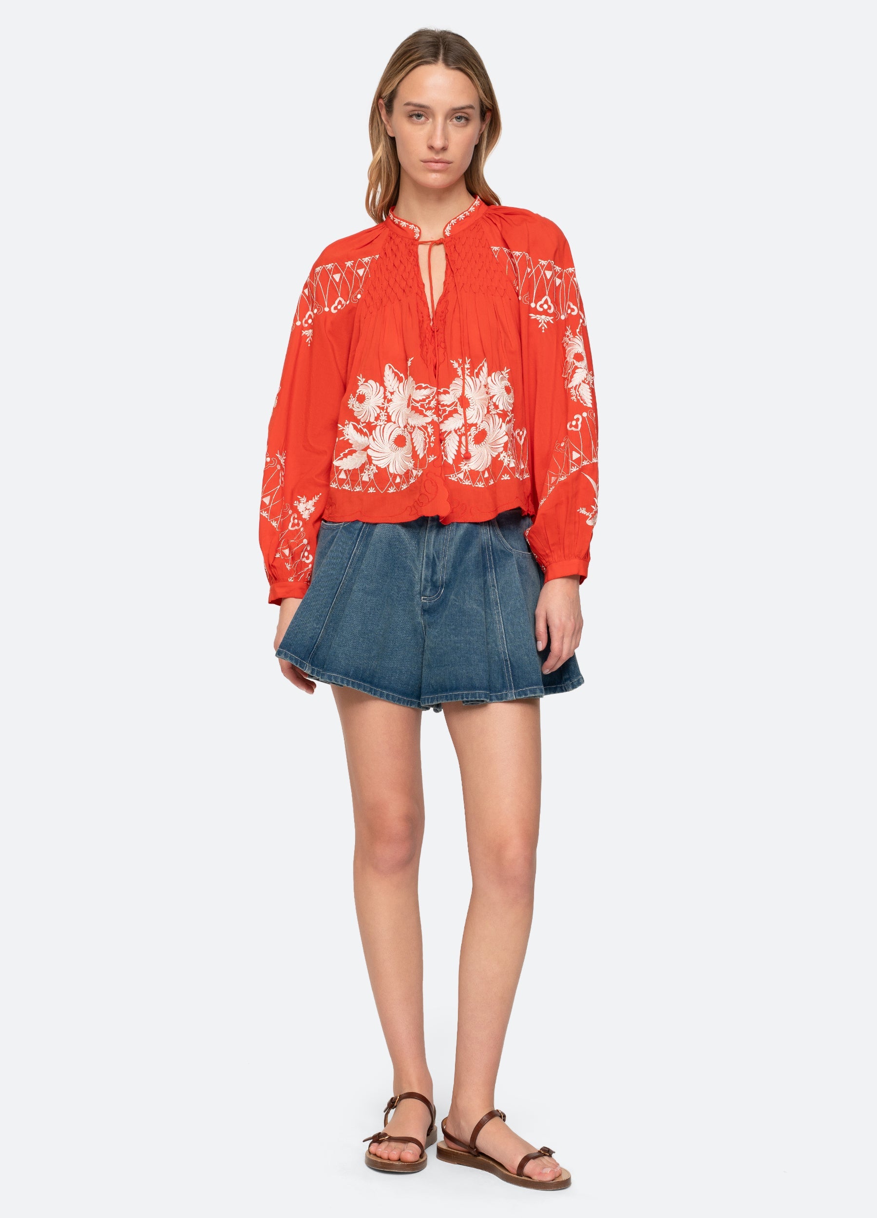 Sea New York Serafina Top - Cream