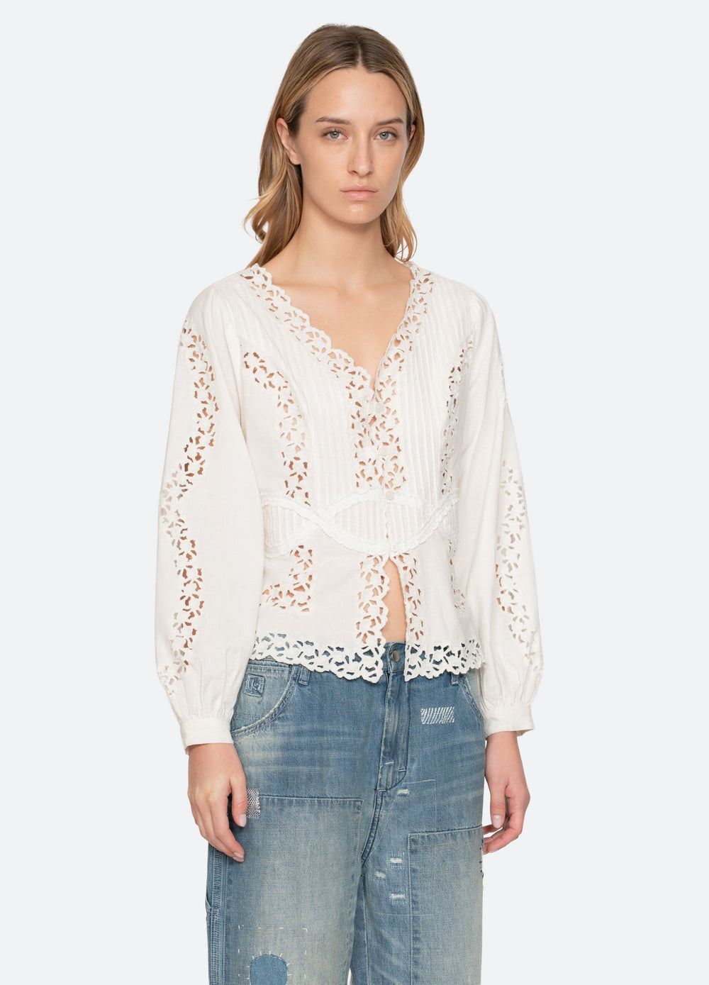 Sea New York Sofia Blouse - Cream