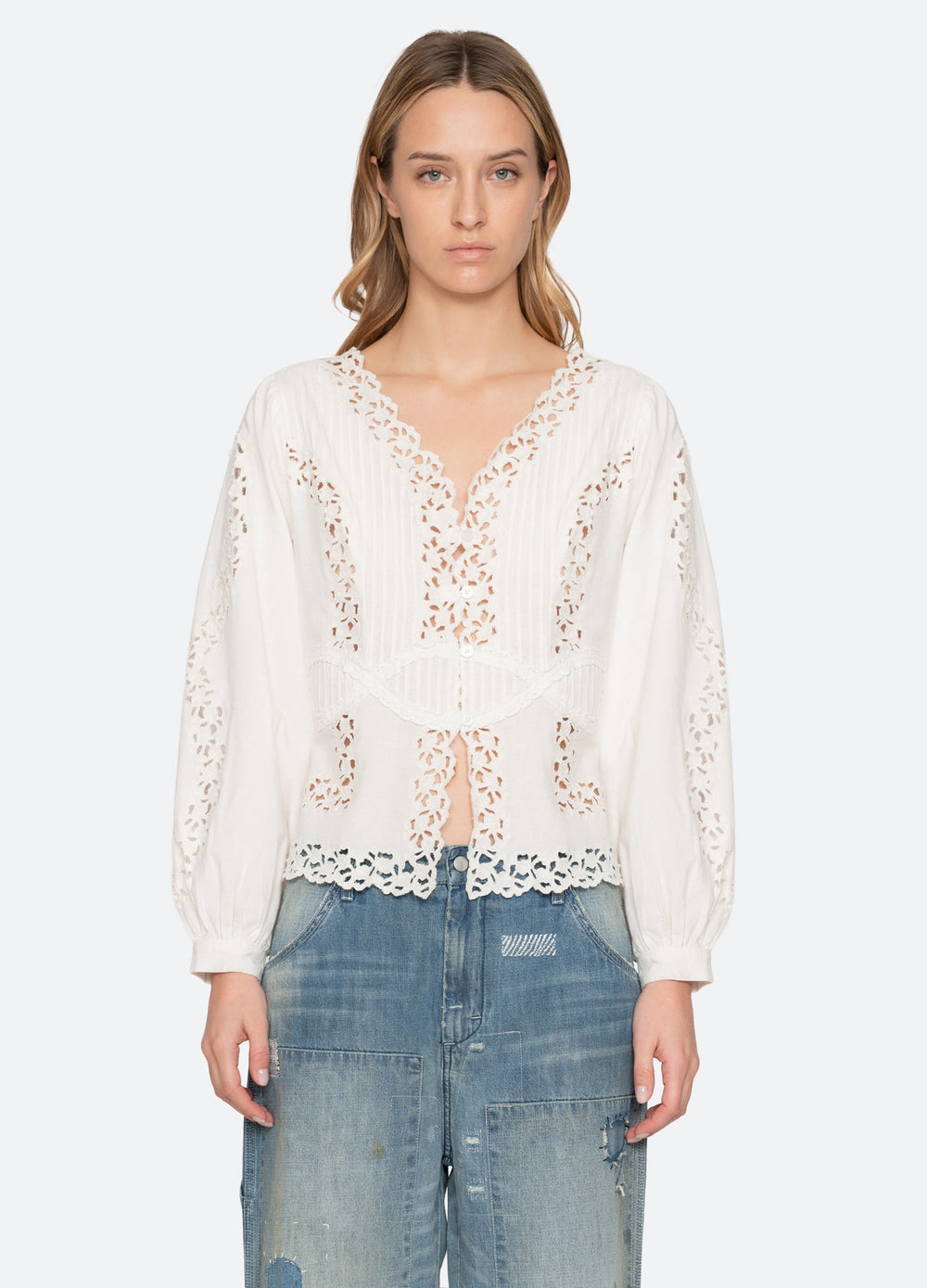 Sea New York Sofia Blouse - Cream