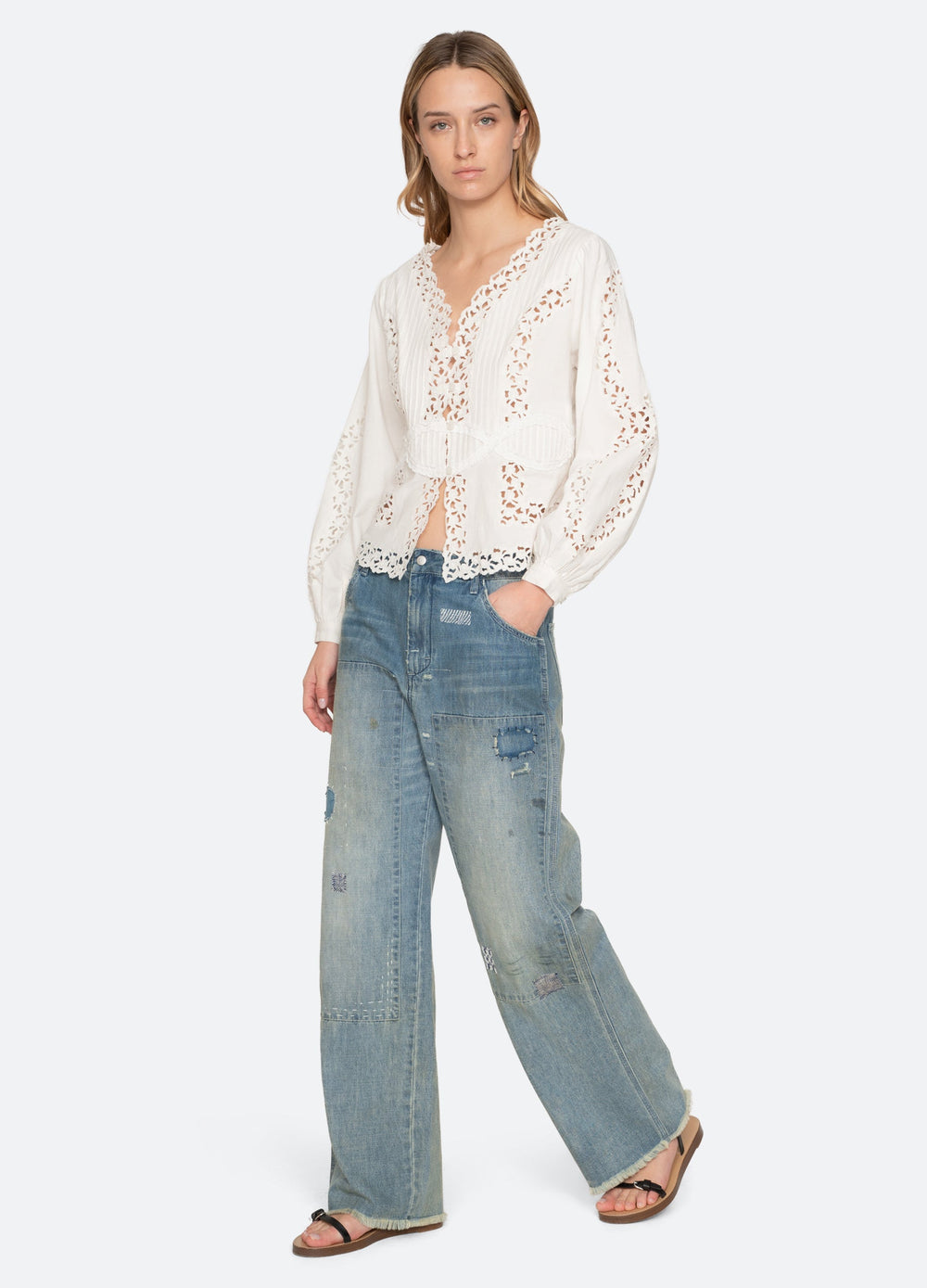 Sea New York Sofia Blouse - Cream