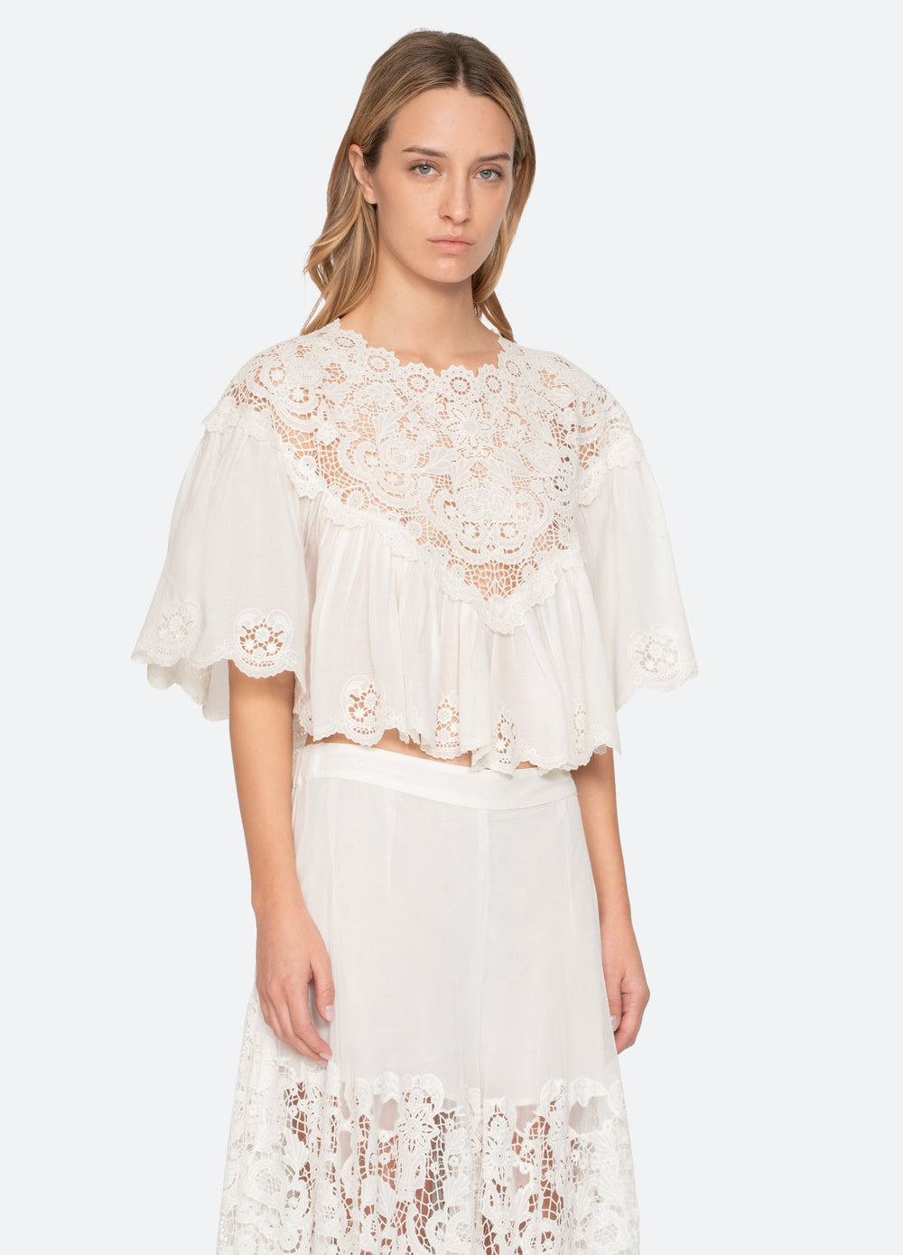 Sea New York Sofia Top - Cream
