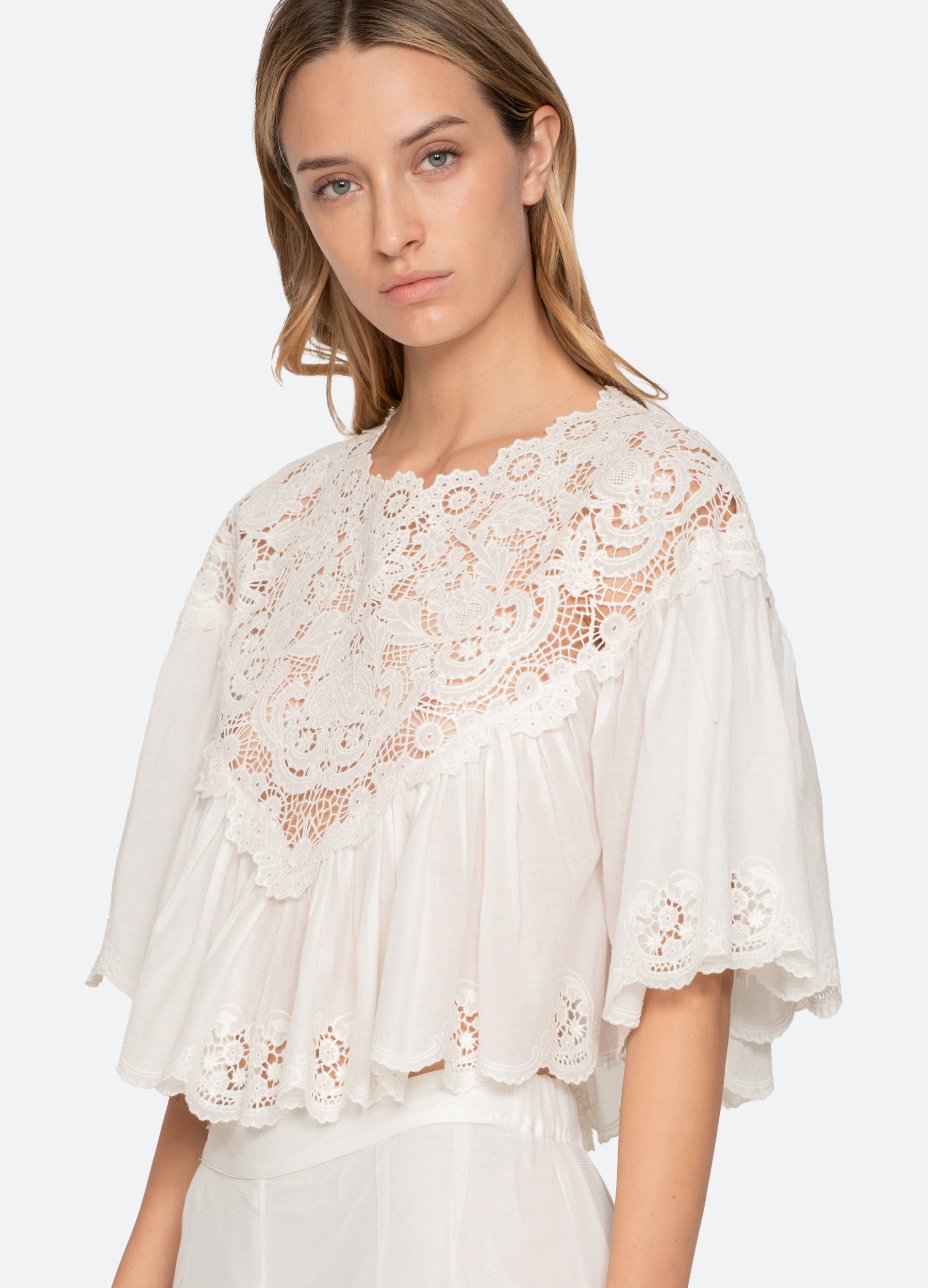 Sea New York Sofia Top - Cream