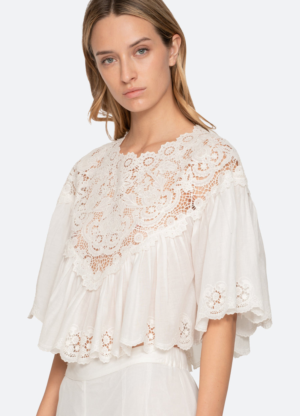 Sea New York Sofia Top - Cream