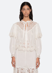 Sea New York Sofia L/S Top - Cream