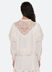 Sea New York Sofia L/S Top - Cream