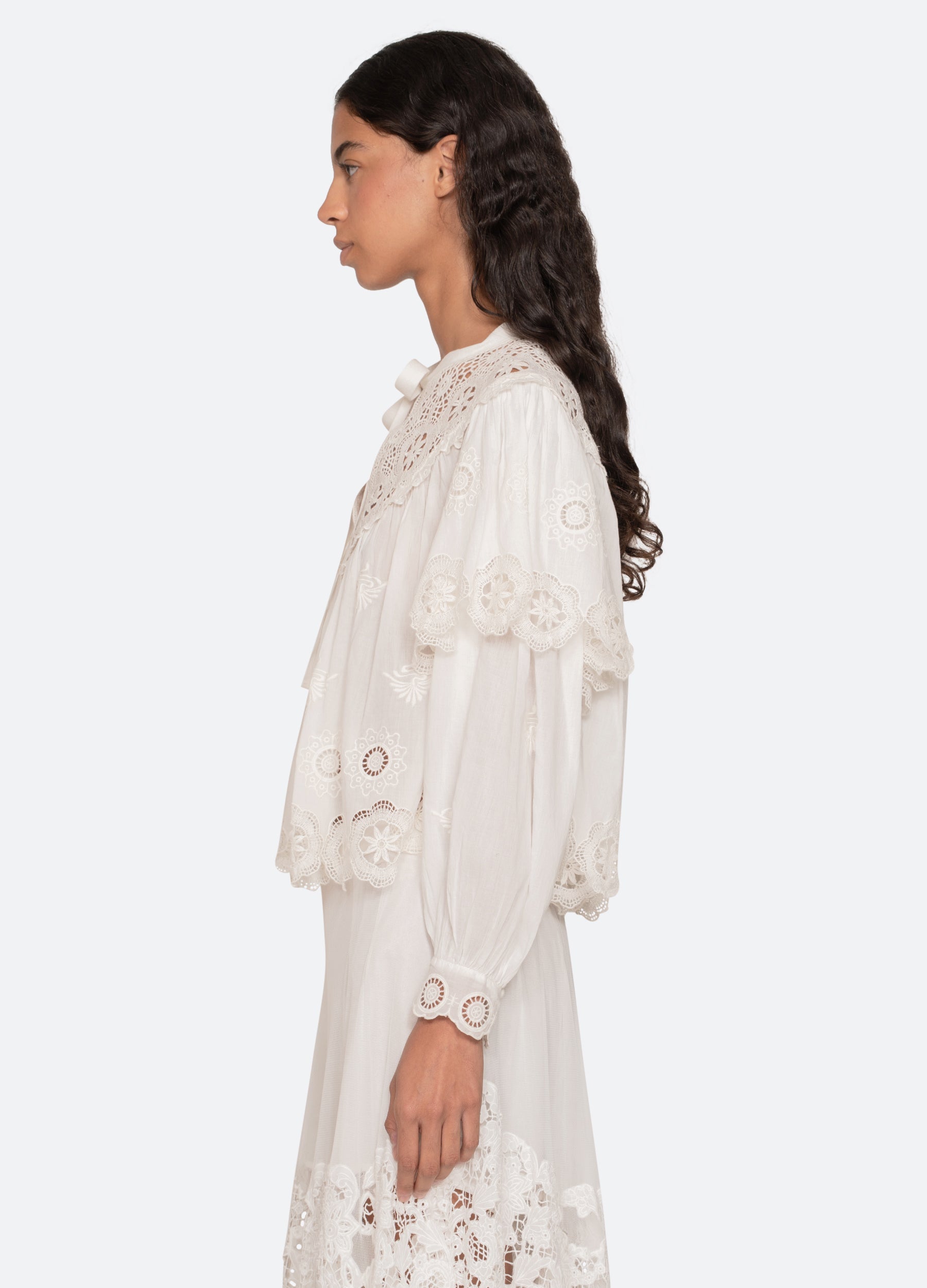 Sea New York Sofia L/S Top - Cream