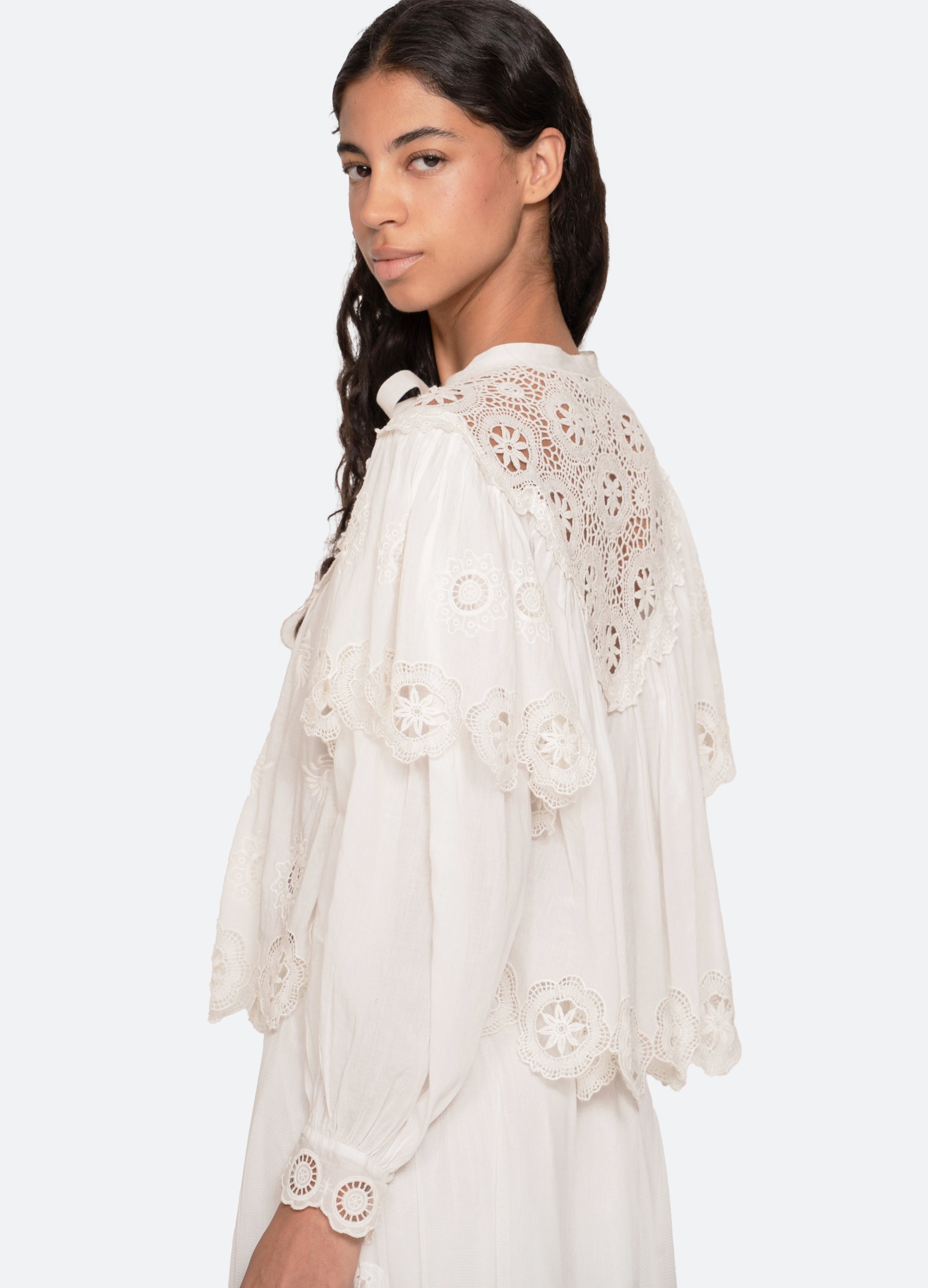 Sea New York Sofia L/S Top - Cream