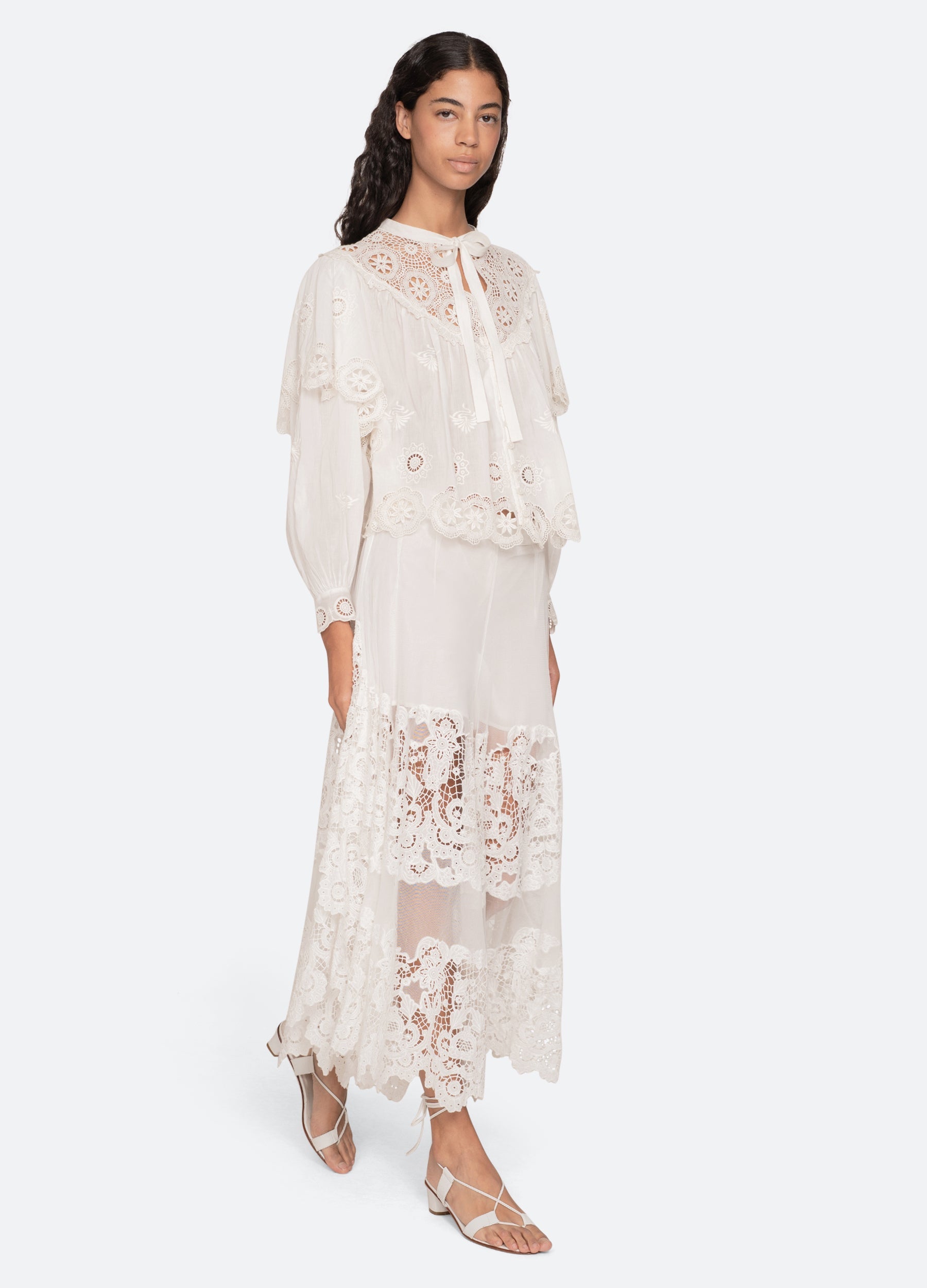 Sea New York Sofia L/S Top - Cream