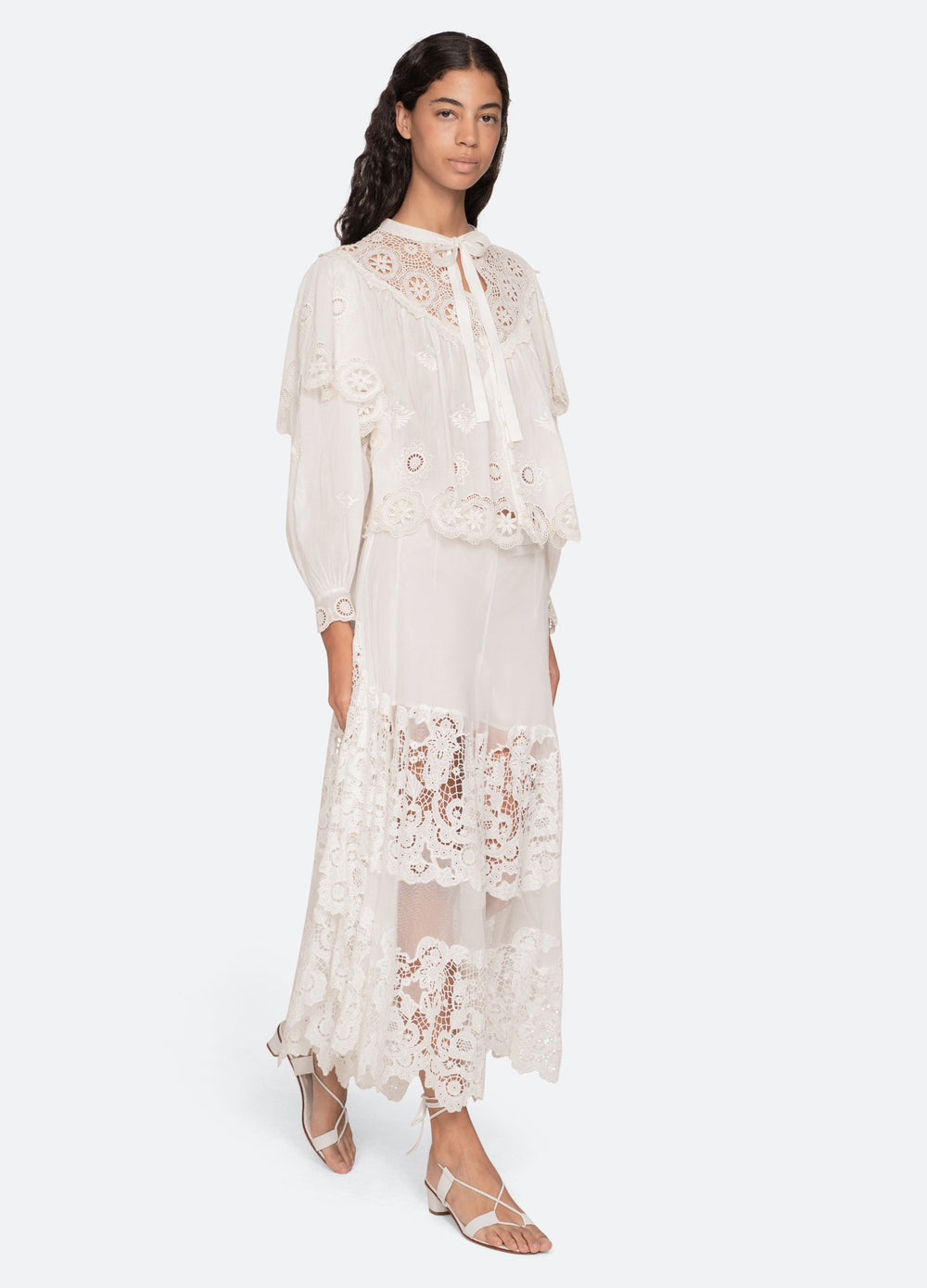 Sea New York Sofia L/S Top - Cream