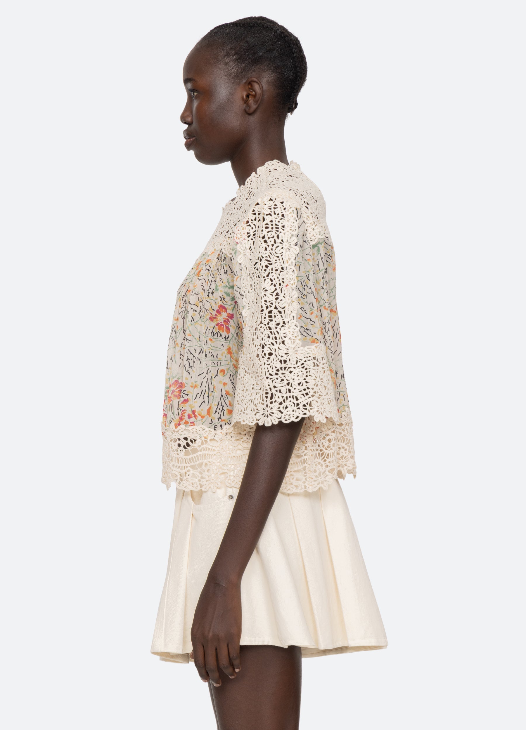 Sea New York Luisa Top - Cream