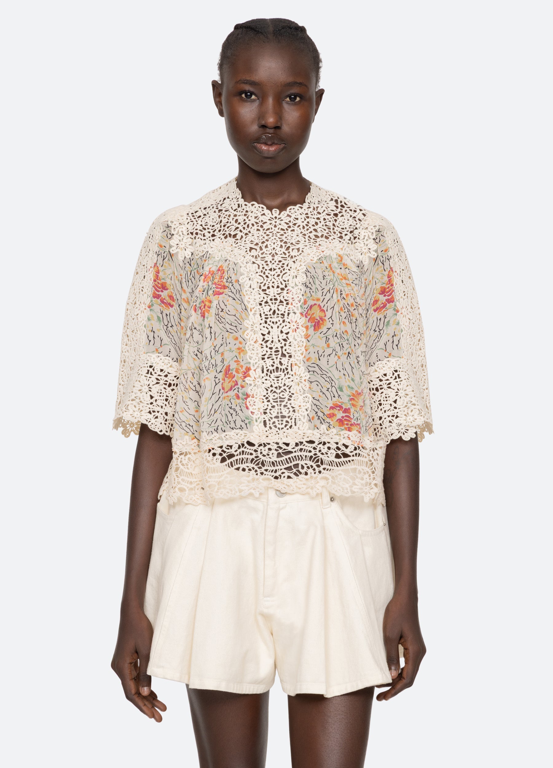 Sea New York Luisa Top - Cream