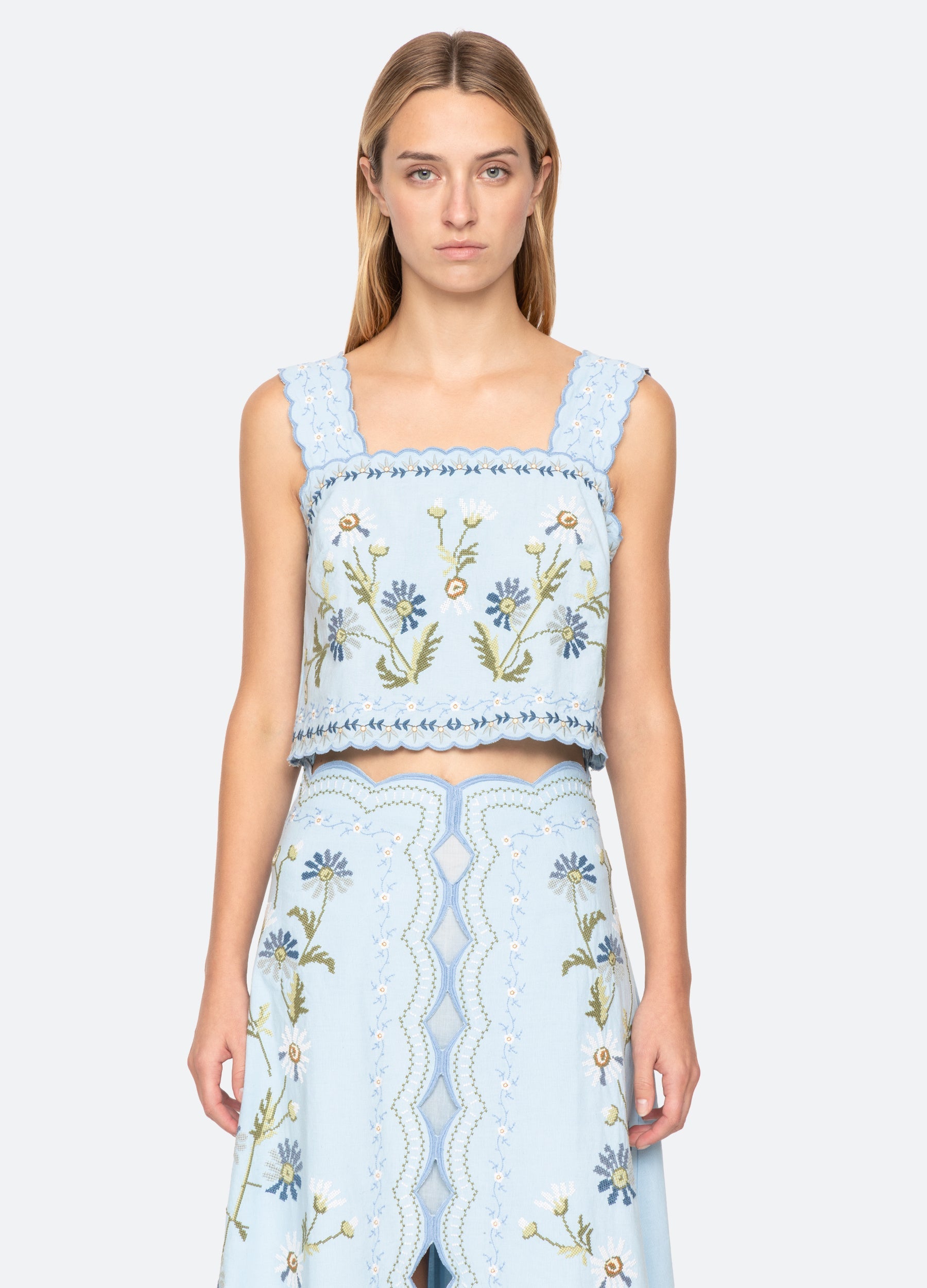 Sea New York Audra Top - Blue