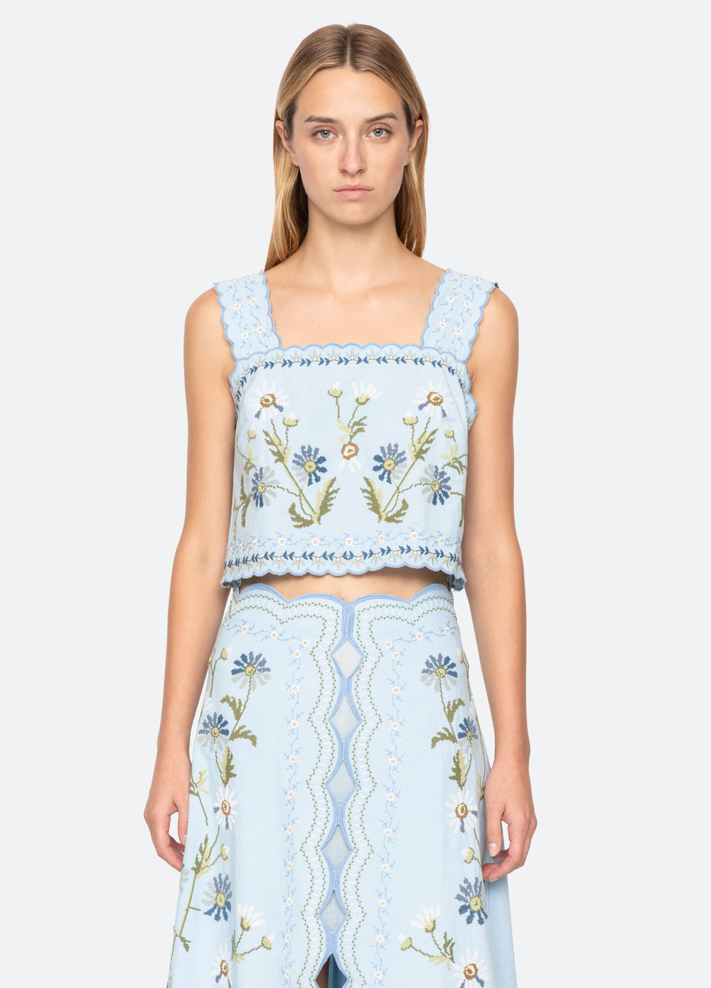 Sea New York Audra Top - Blue