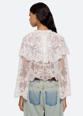 Sea New York Marja Blouse - Pearl