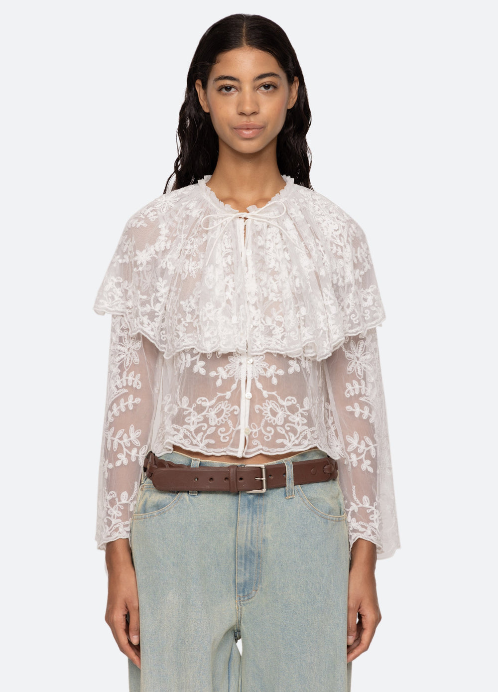 Sea New York Marja Blouse - Pearl