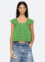 Sea New York Eliza Top - Green