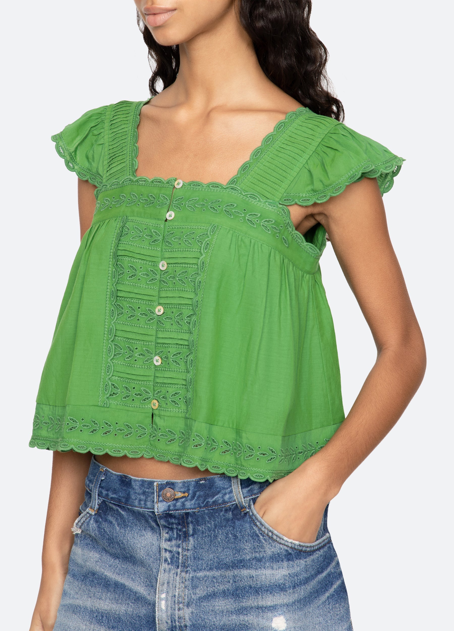 Sea New York Eliza Top - Green