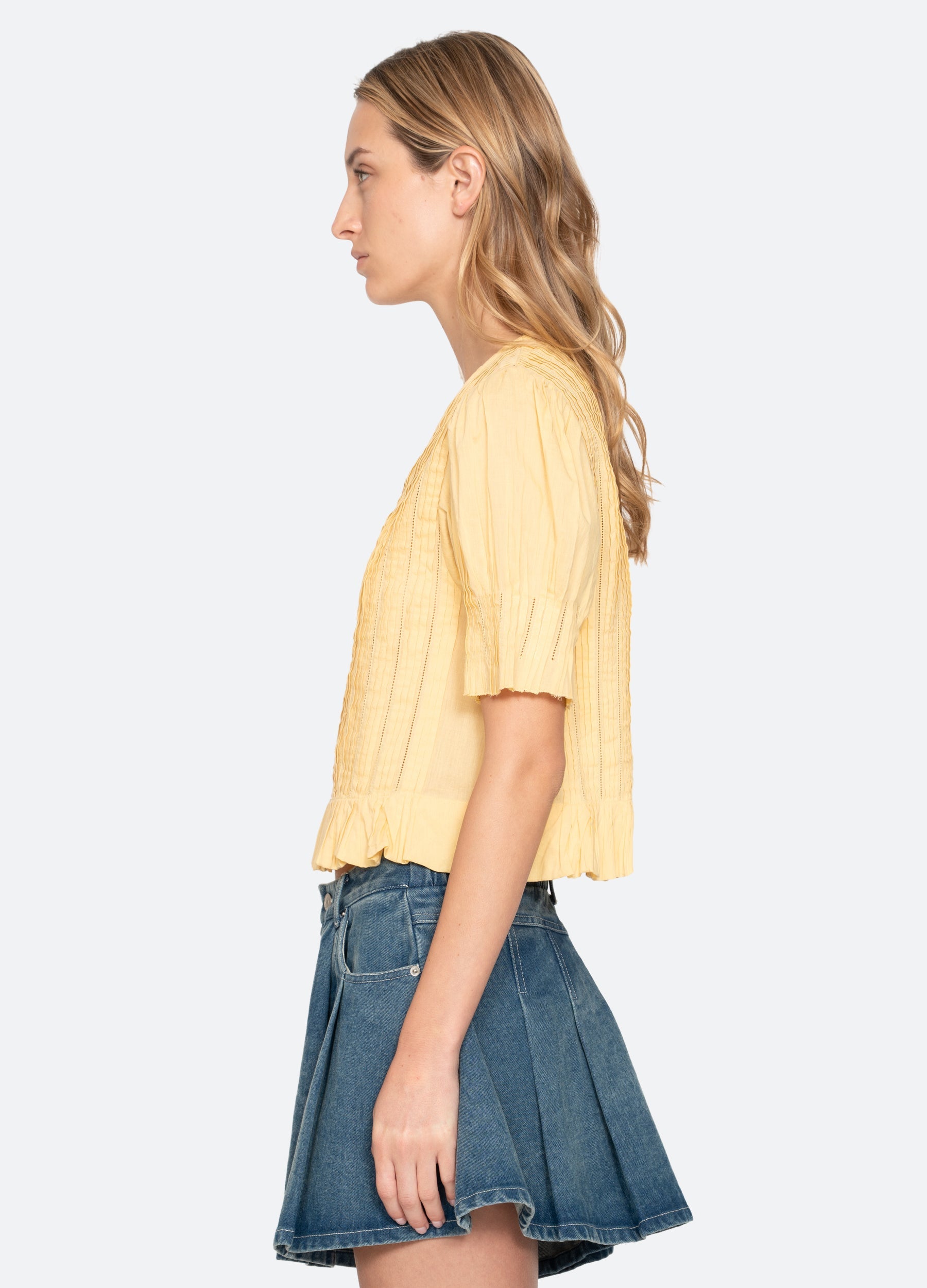 Sea New York Alberte Top - Yellow