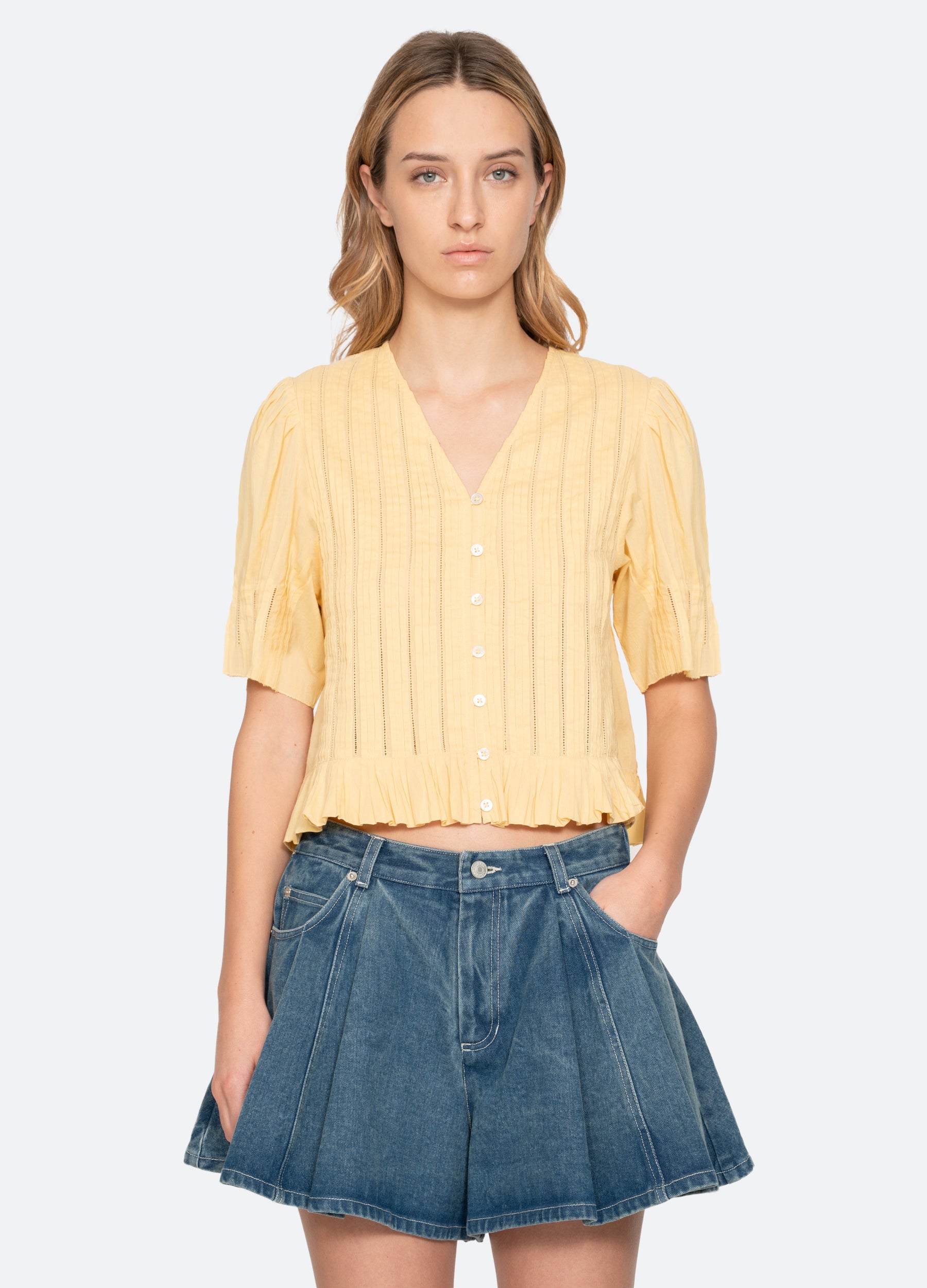 Sea New York Alberte Top - Yellow