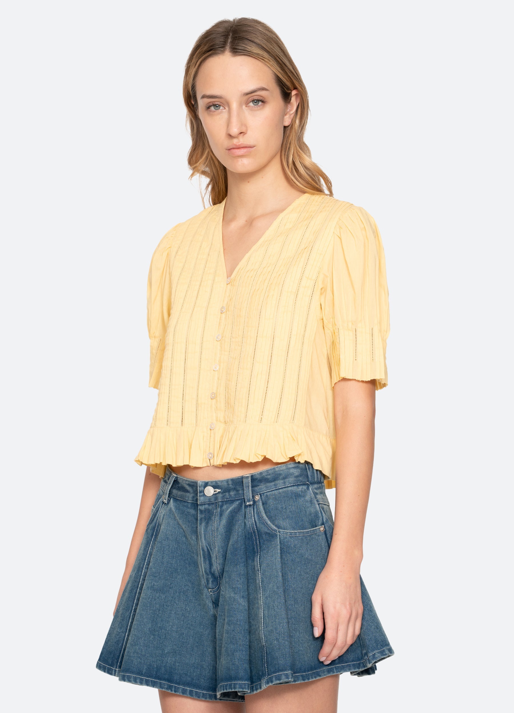 Sea New York Alberte Top - Yellow