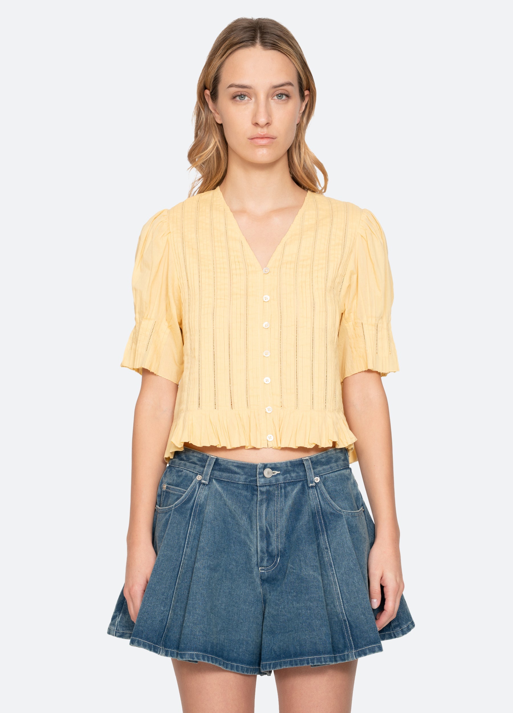 Sea New York Alberte Top - Yellow