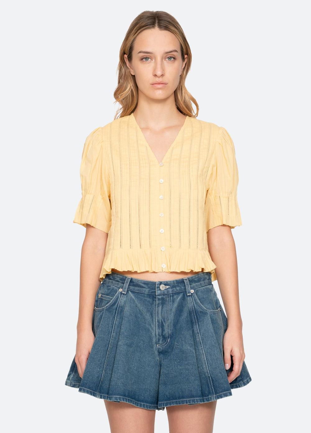 Sea New York Alberte Top - Yellow