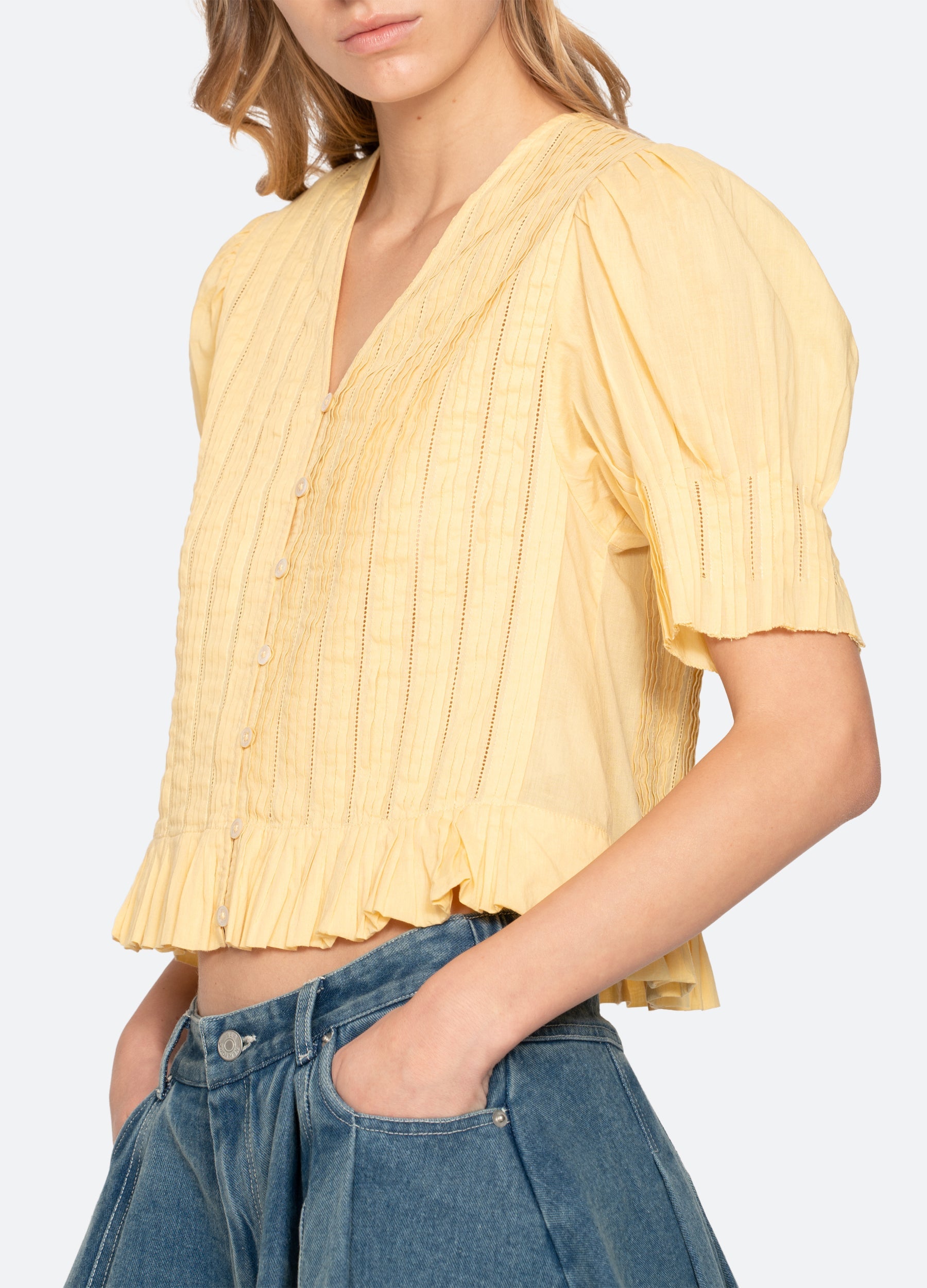 Sea New York Alberte Top - Yellow