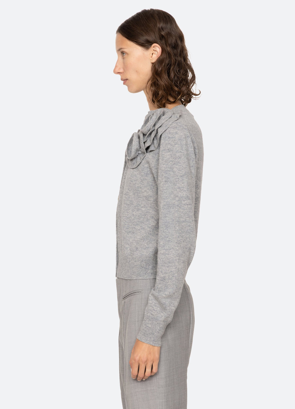 Sea New York Minette Cardigan - Grey