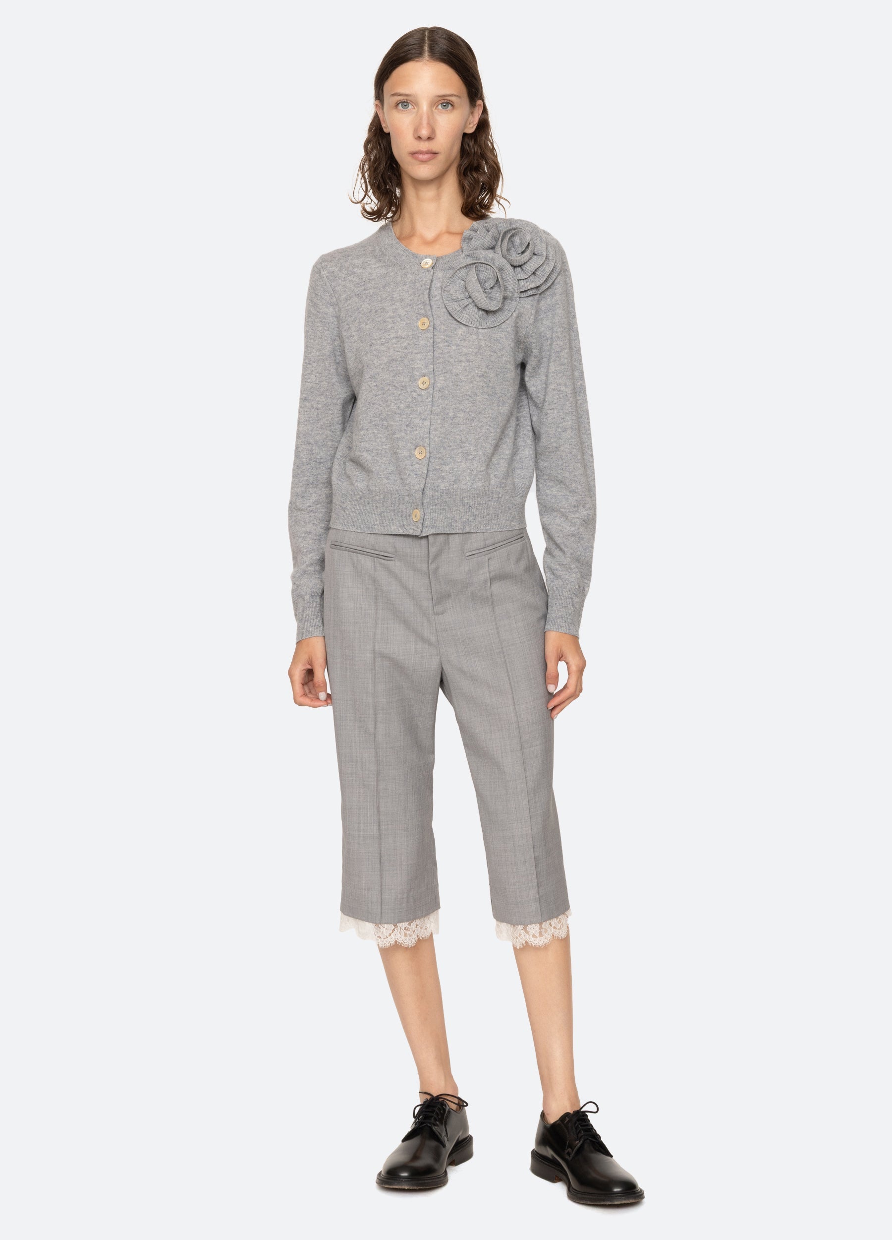 Sea New York Minette Cardigan - Grey