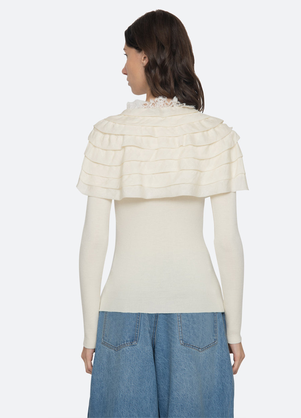 Sea New York Wanda Cardigan - Cream