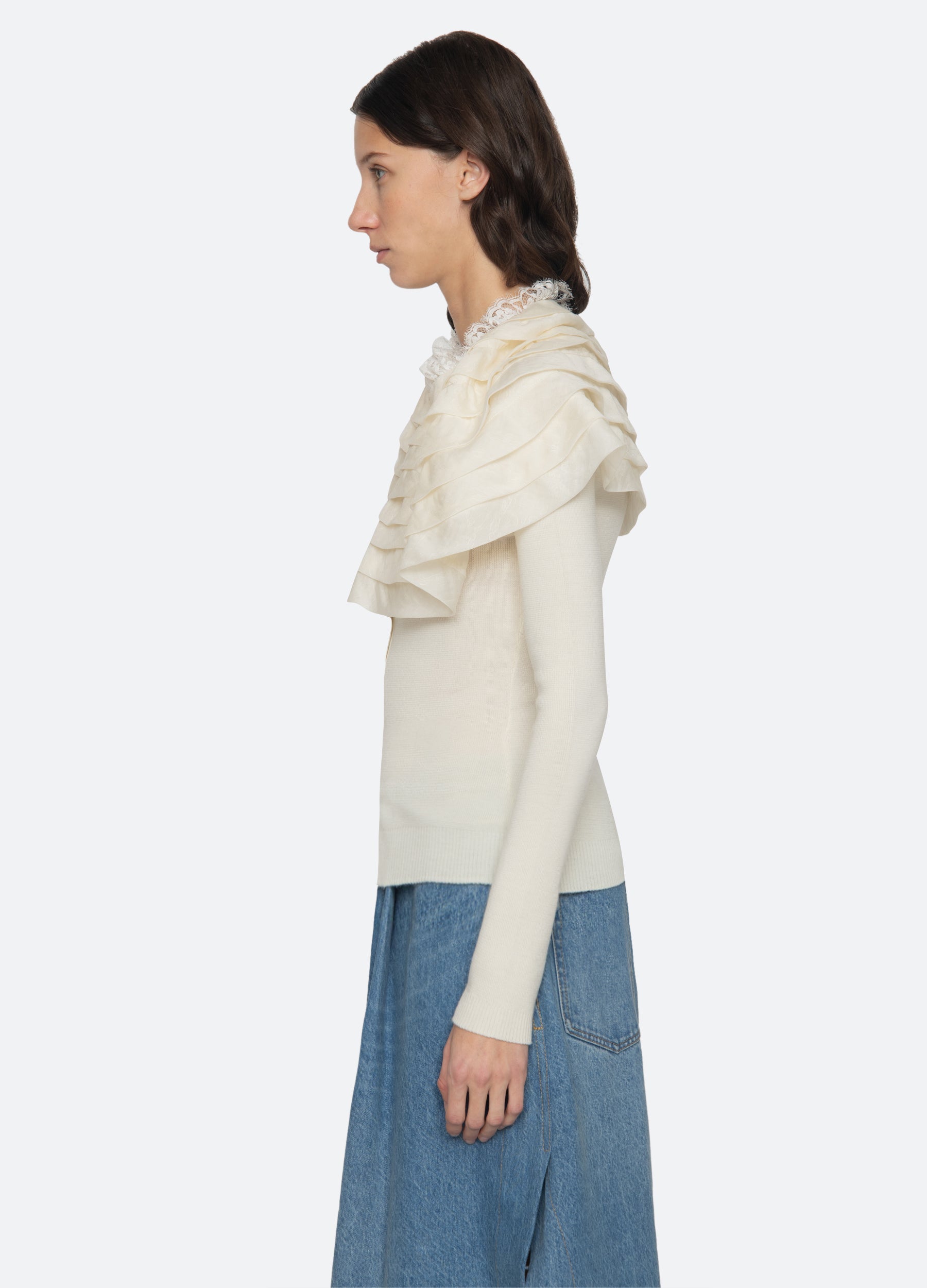 Sea New York Wanda Cardigan - Cream
