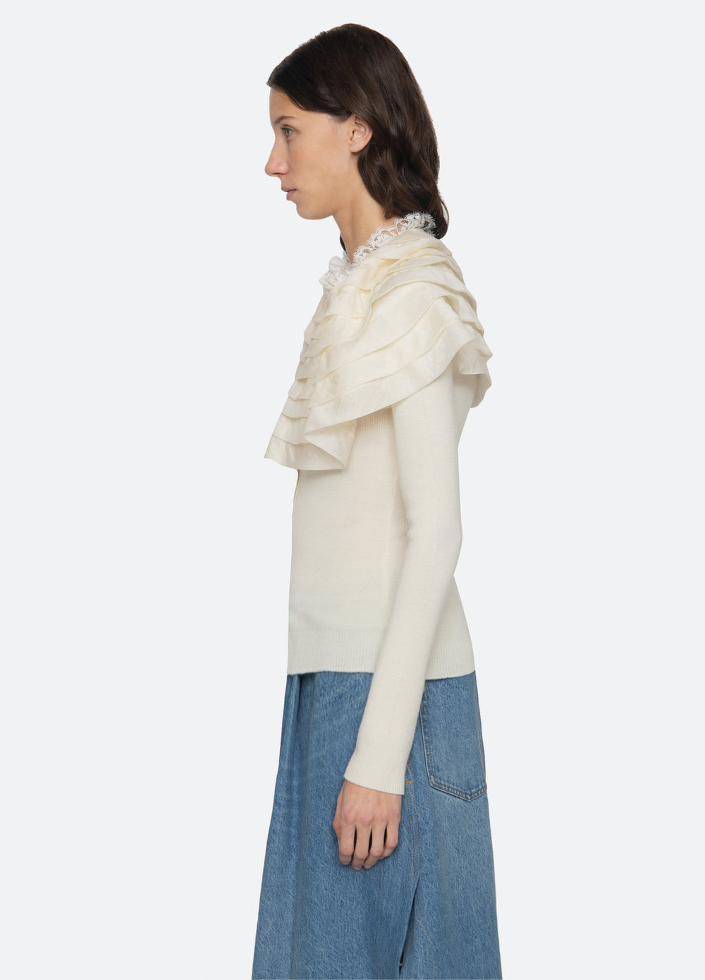 Sea New York Wanda Cardigan - Cream
