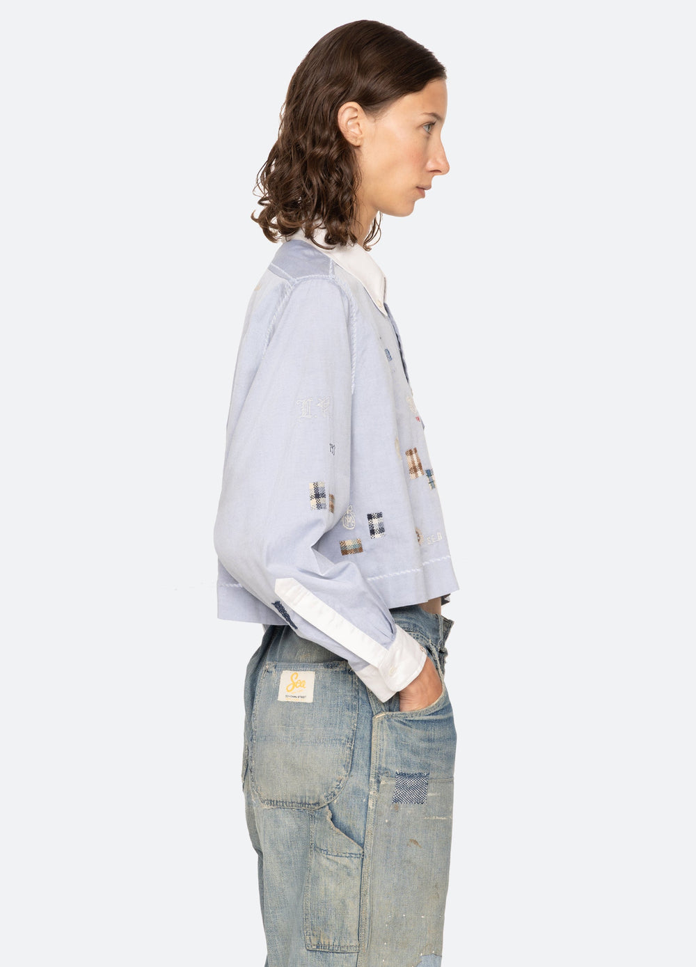Sea New York Claira L/S Shirt - Blue
