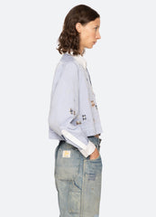 Sea New York Claira L/S Shirt - Blue