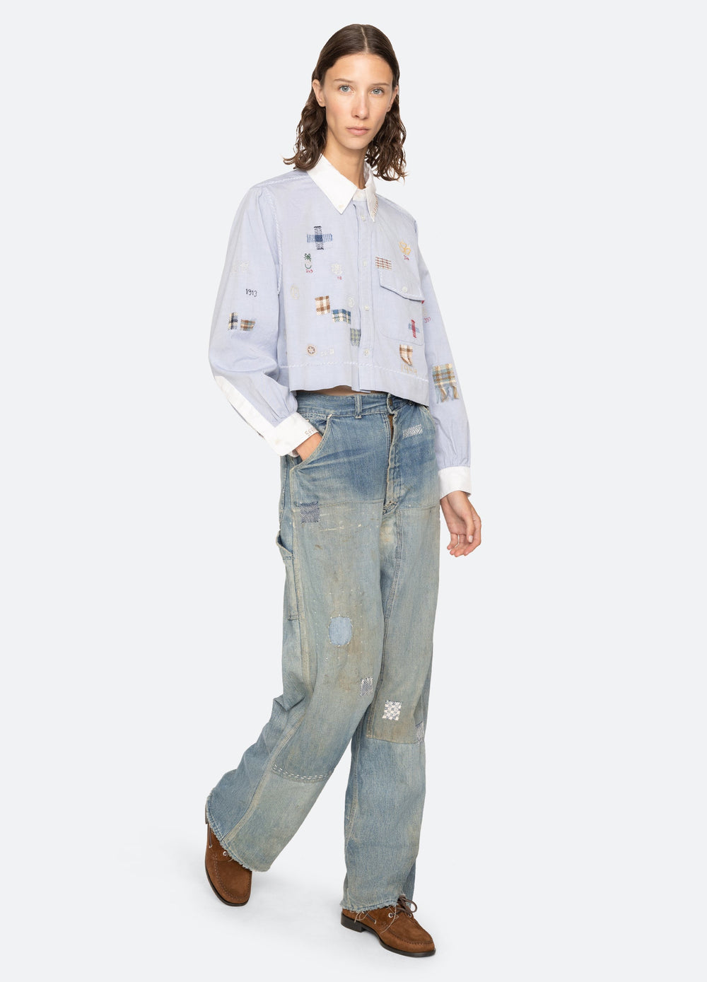 Sea New York Claira L/S Shirt - Blue
