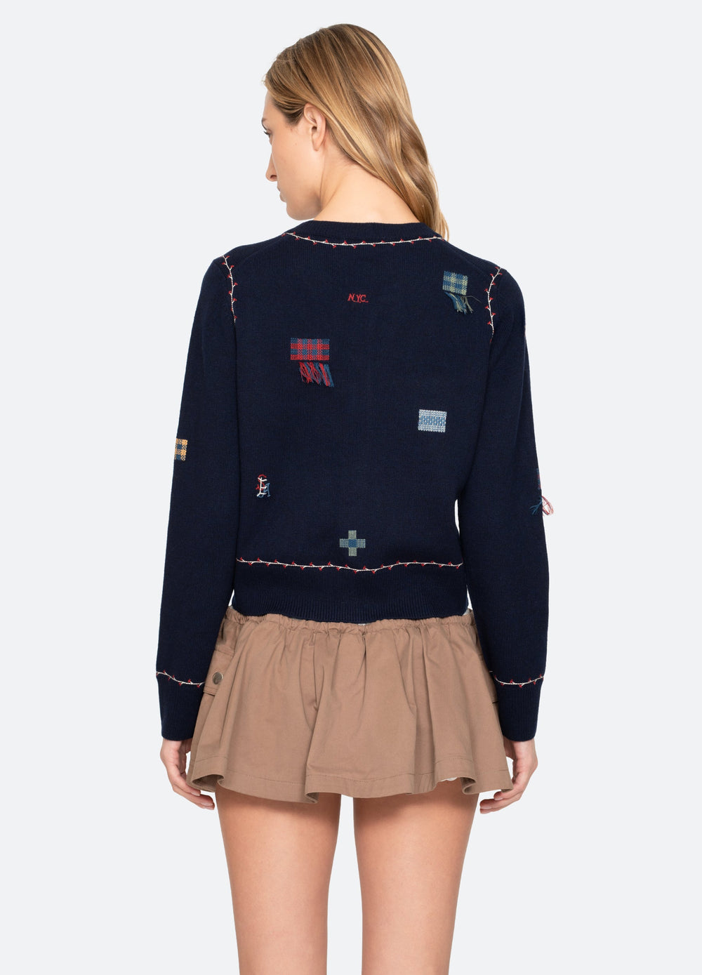 Sea New York Claira Cardigan - Cream