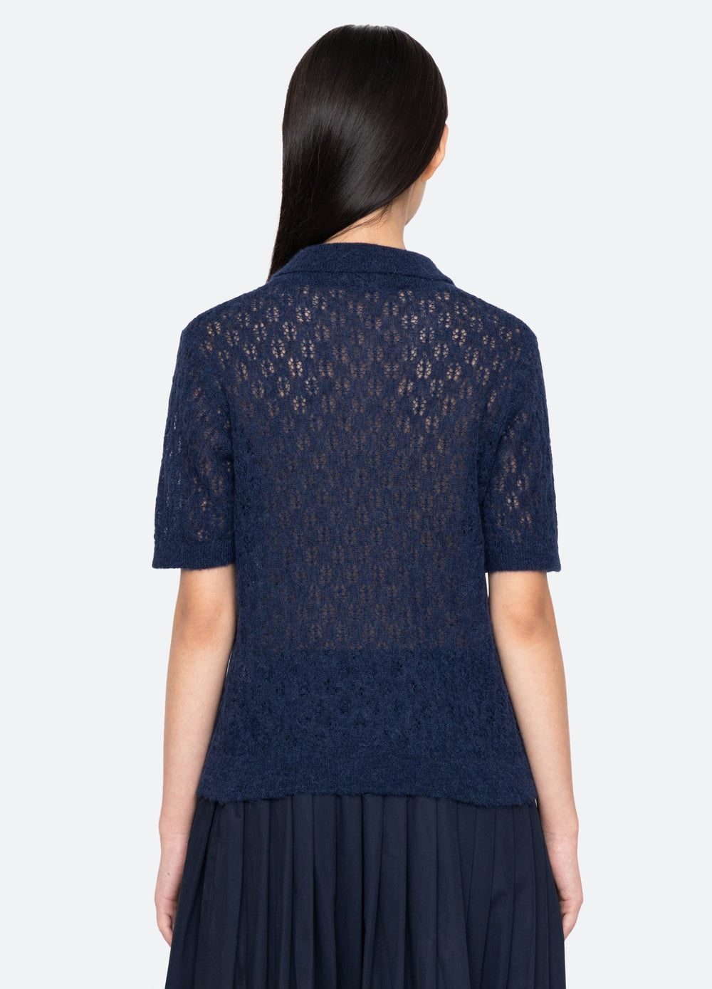 Sea New York Teagan S/S Sweater - Cream