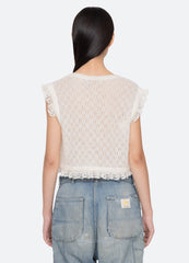 Sea New York Teagan Vest - Cream