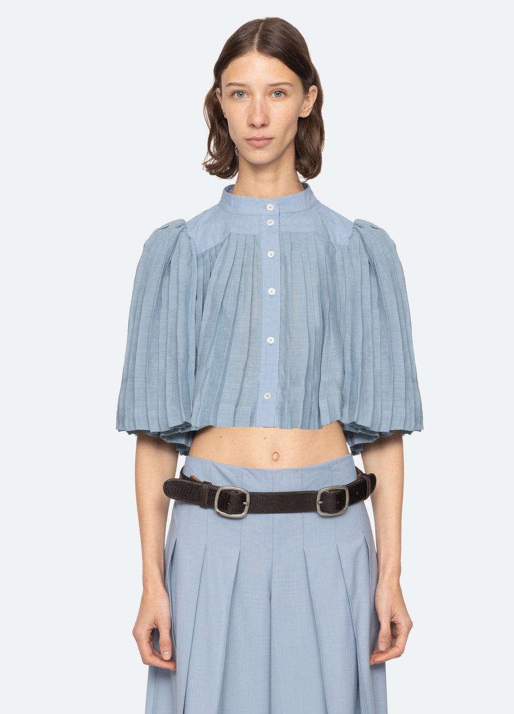 Sea New York Solene S/S Top - Blue