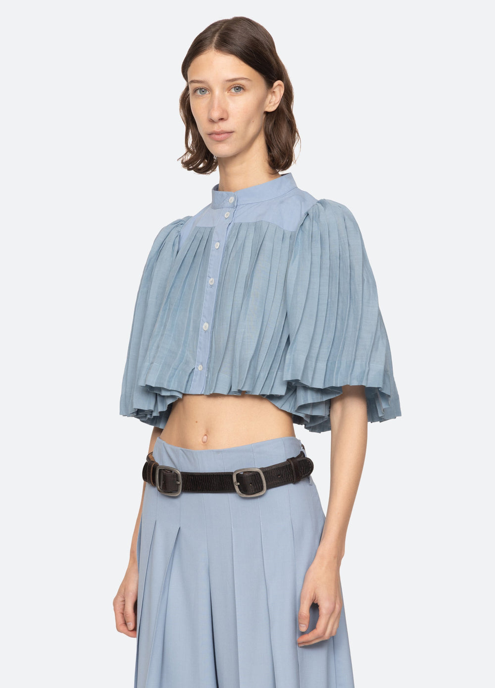 Sea New York Solene S/S Top - Blue