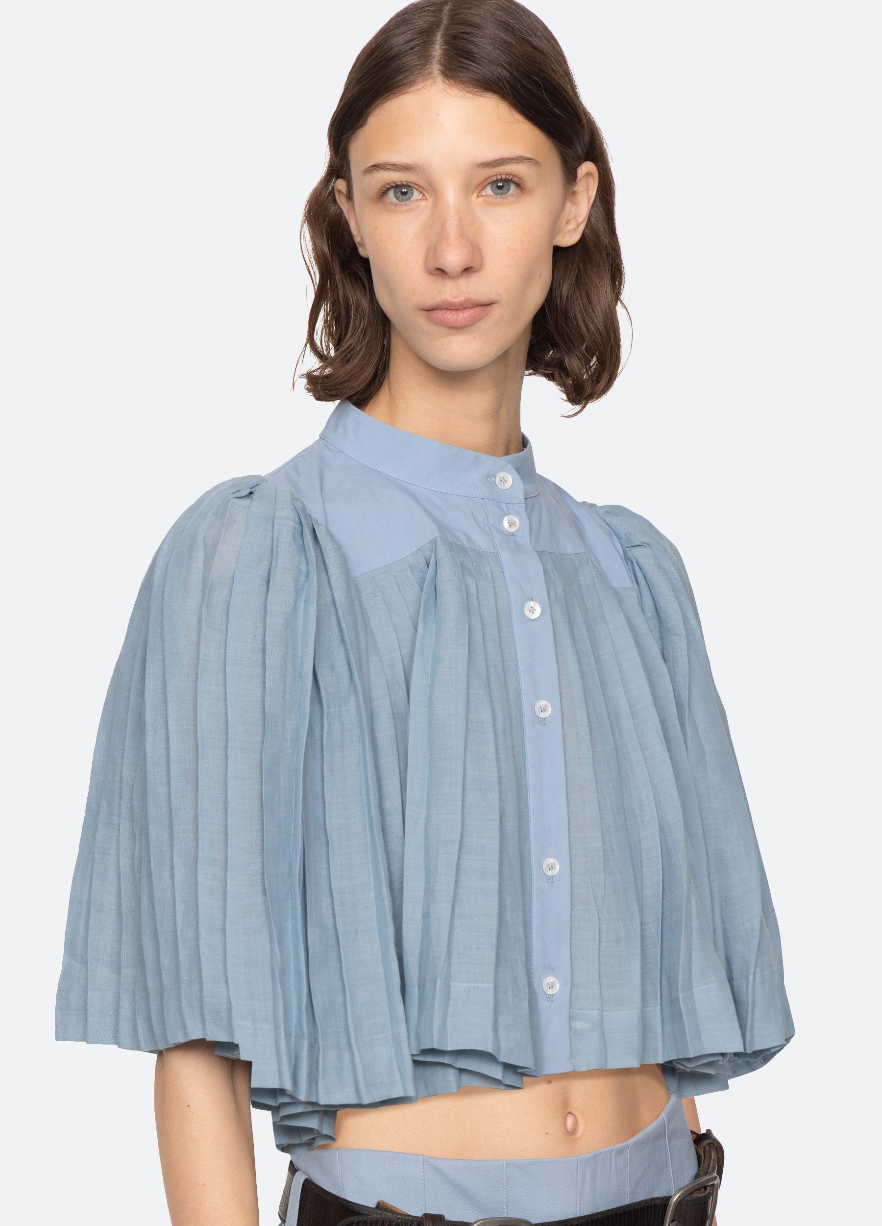 Sea New York Solene S/S Top - Blue