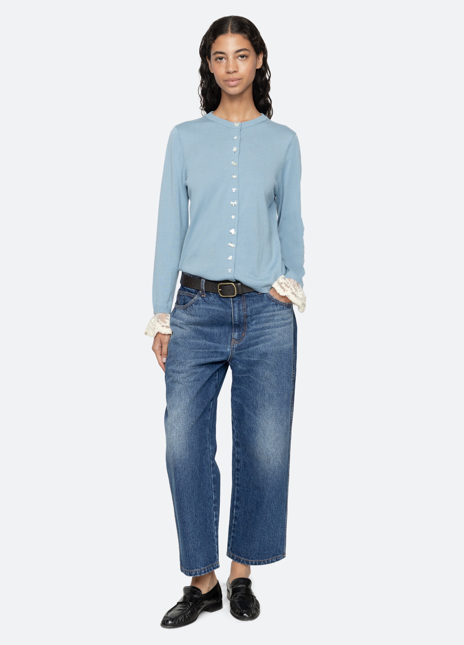 Sea New York Diane Cardigan - Black