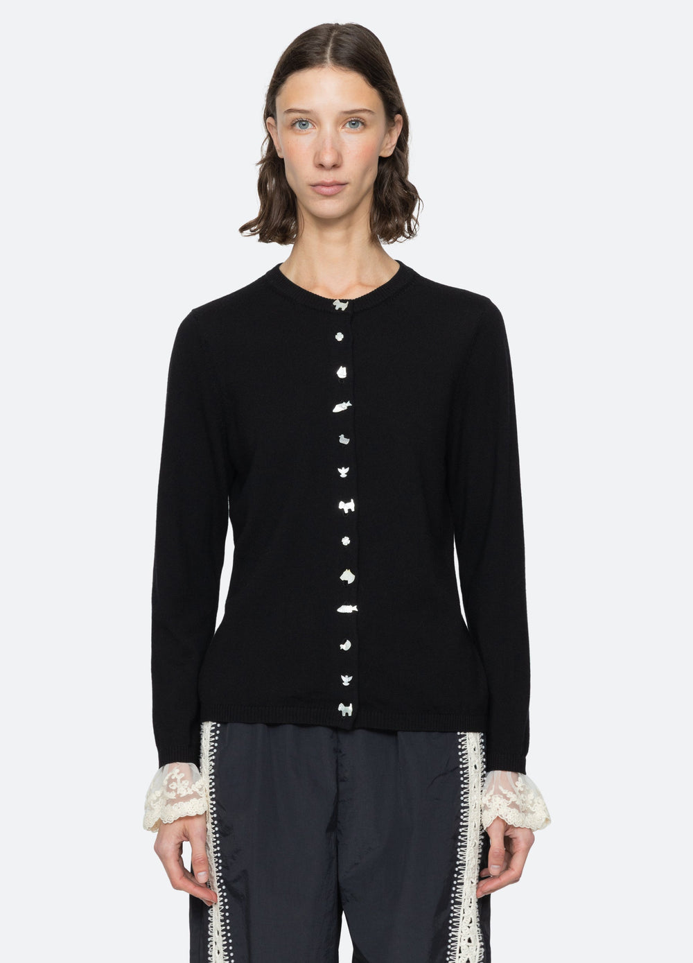 Sea New York Diane Cardigan - Black