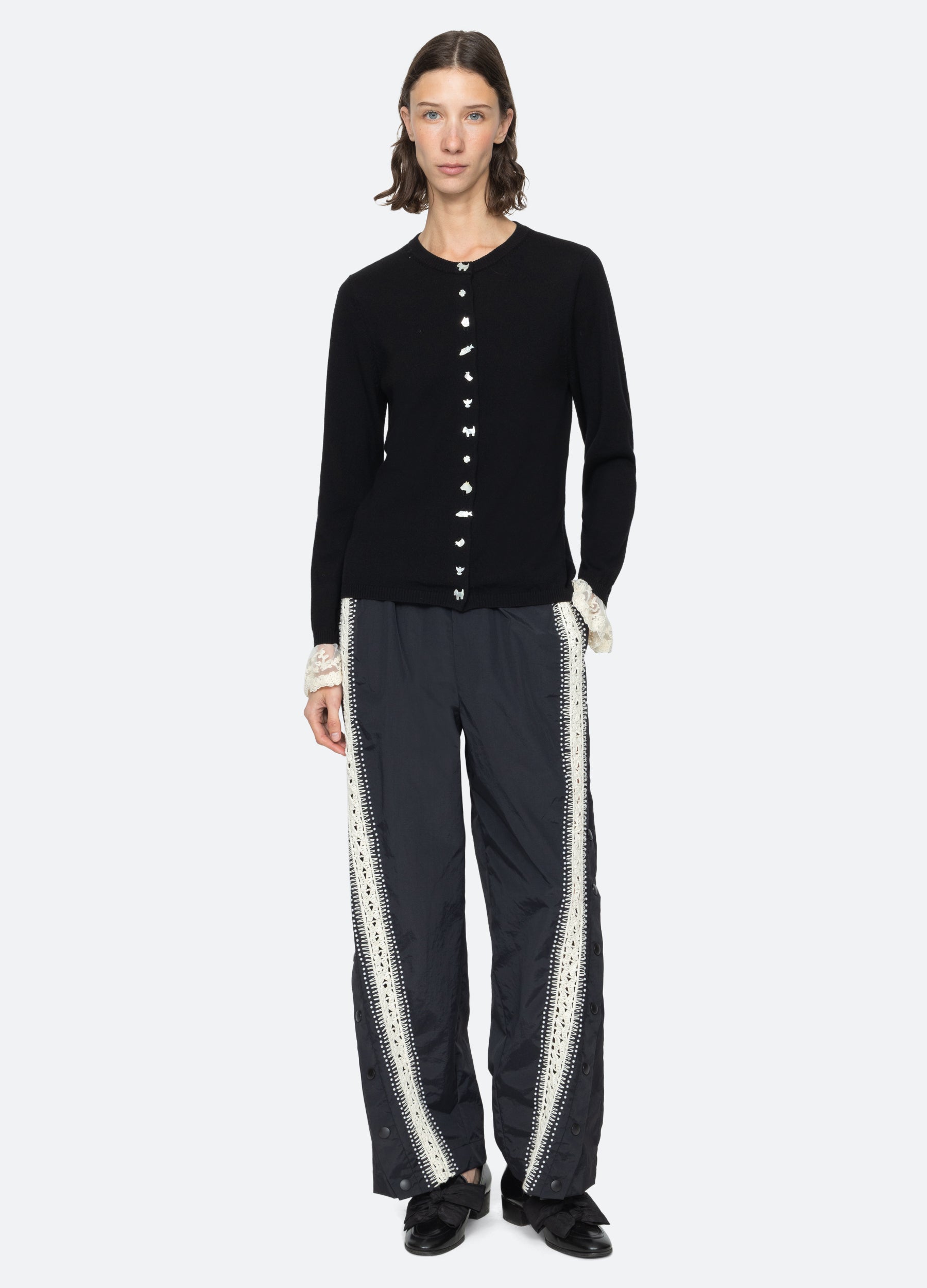 Sea New York Diane Cardigan - Black