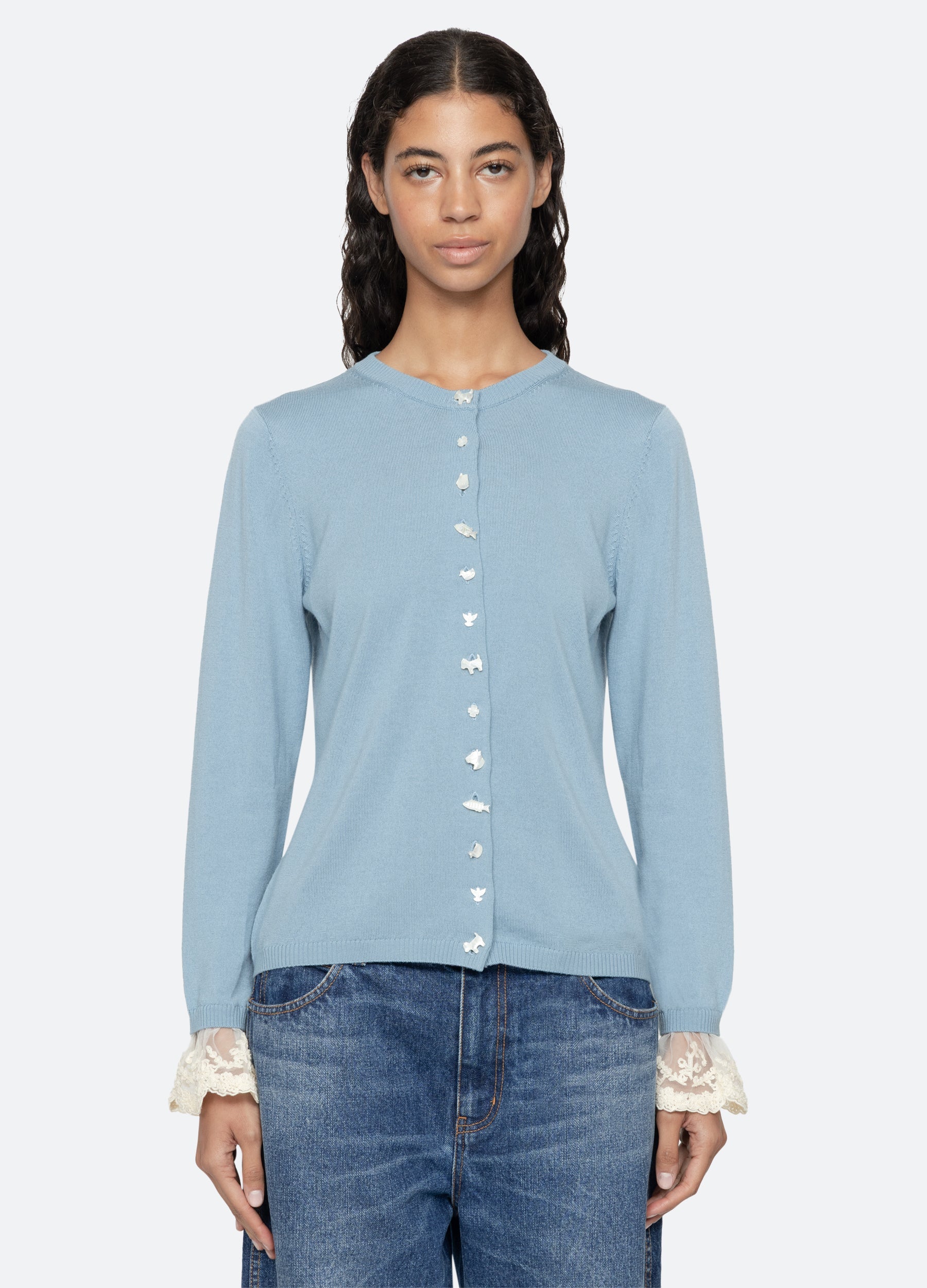 Sea New York Diane Cardigan - Black