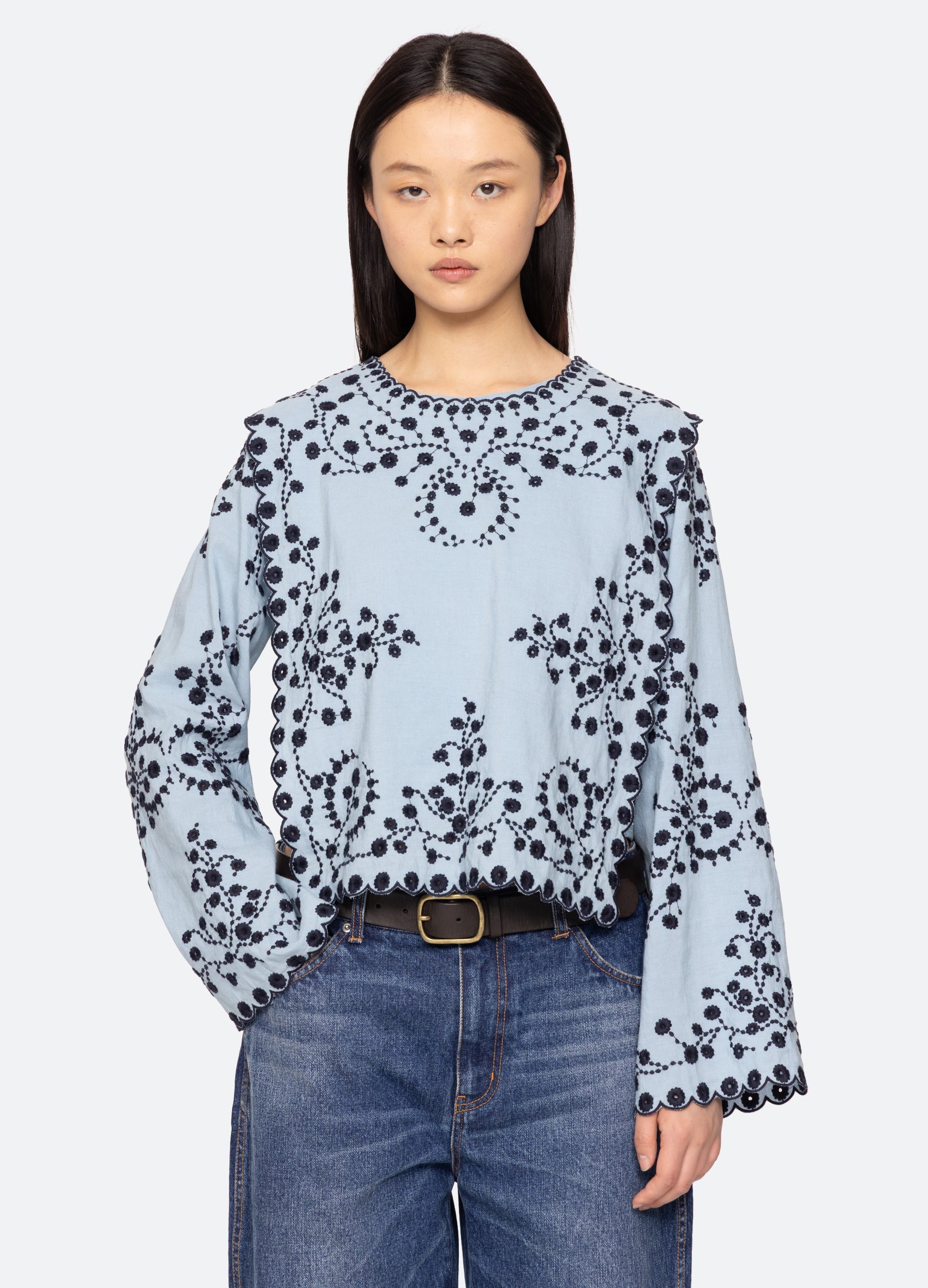 Sea New York Frances Top - Blue