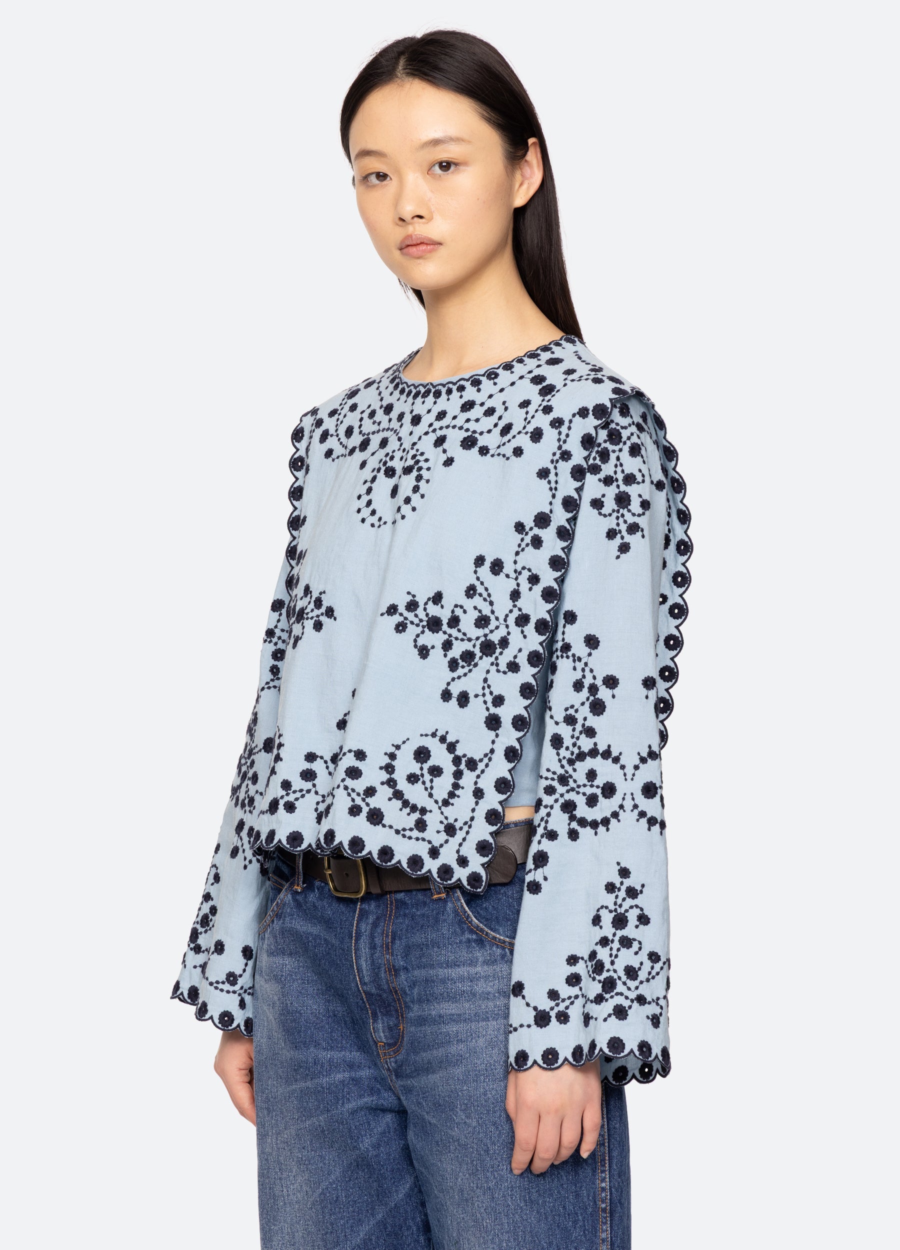 Sea New York Frances Top - Blue