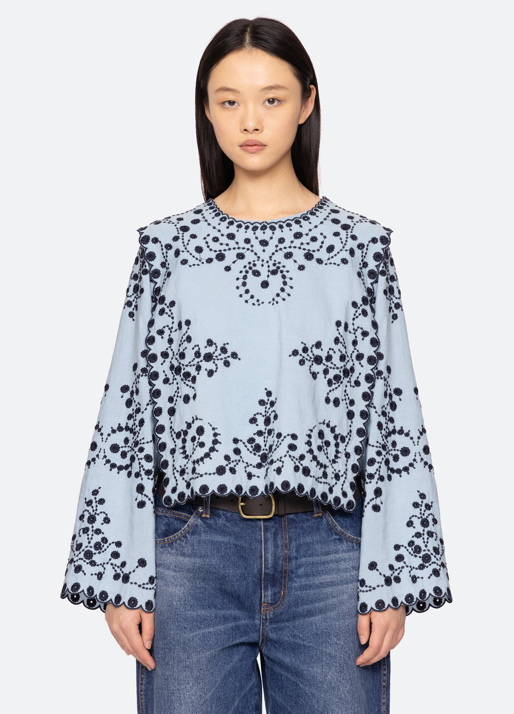 Sea New York Frances Top - Blue