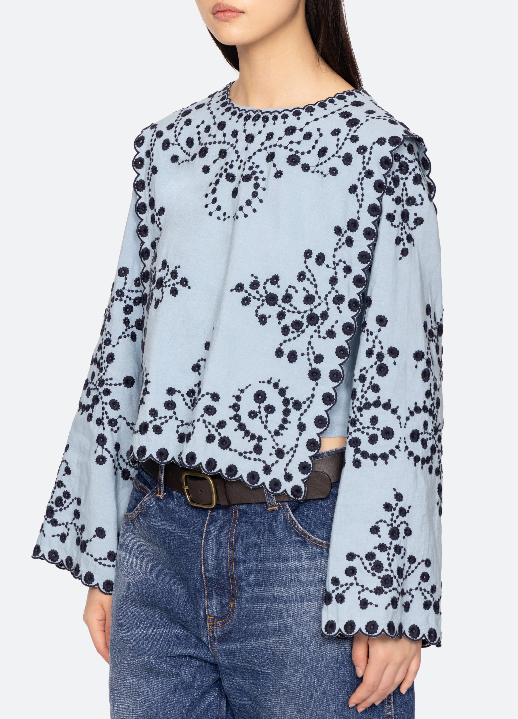Sea New York Frances Top - Blue